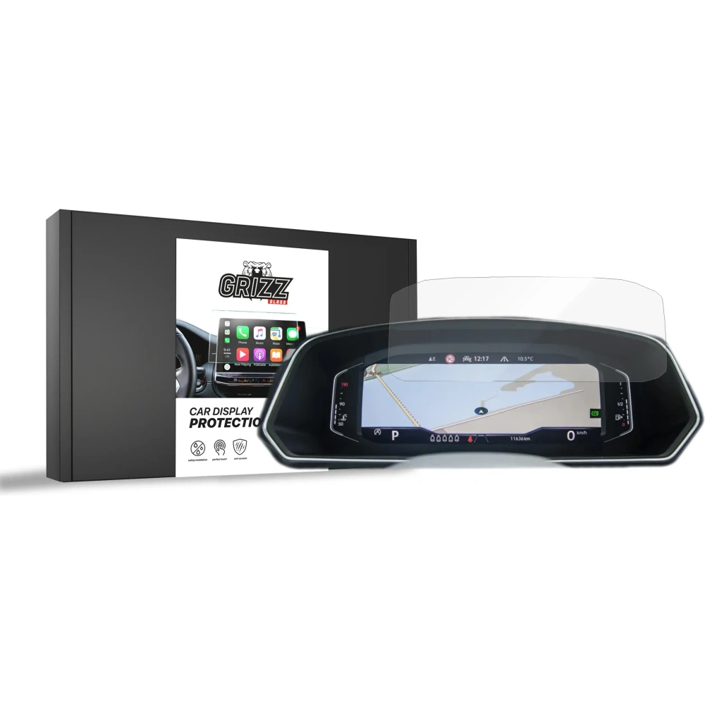 Folia ceramiczna GrizzGlass CarDisplay Protection do Volkswagen T-Cross Digital Cockpit Pro 10,25" 2019-2025