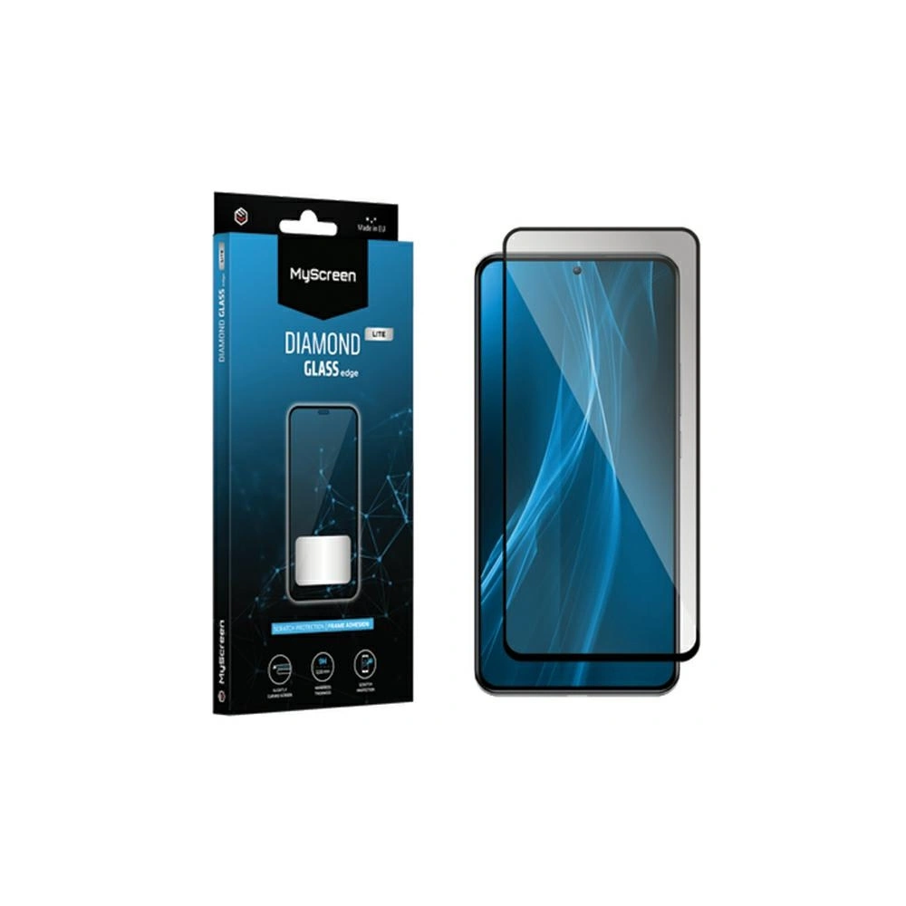 Szkło hartowane MyScreen Diamond Glass Edge Lite Full Glue Oppo A79 5G czarny/black