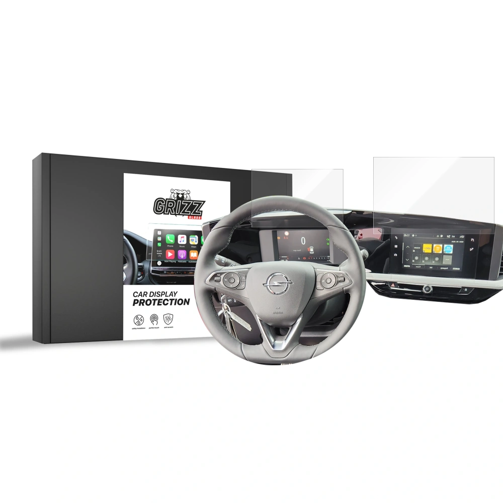 Folia ceramiczna GrizzGlass CarDisplay Protection do Opel Grandland 7" 2021-2024 [2w1]