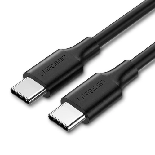 Kup Nikkelezett USB-C to USB-C kábel UGREEN 0,5m (fekete) - UGR135 - {ean13} - Sklep Home Screen