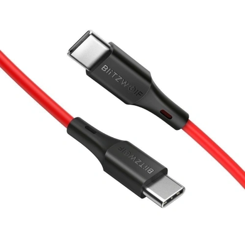 Kup BlitzWolf 0.9m USB-C PD-Kabel BW-TC17 PD3.0 QC4.0 (rot) - BLZ134RED - {ean13} - Sklep Home Screen