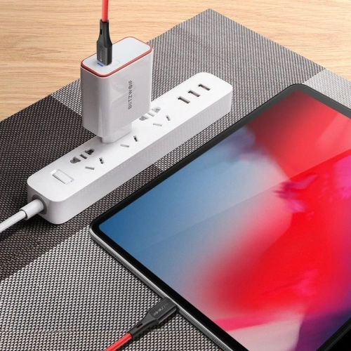 Kup BlitzWolf 0.9m USB-C PD-Kabel BW-TC17 PD3.0 QC4.0 (rot) - BLZ134RED - {ean13} - Sklep Home Screen