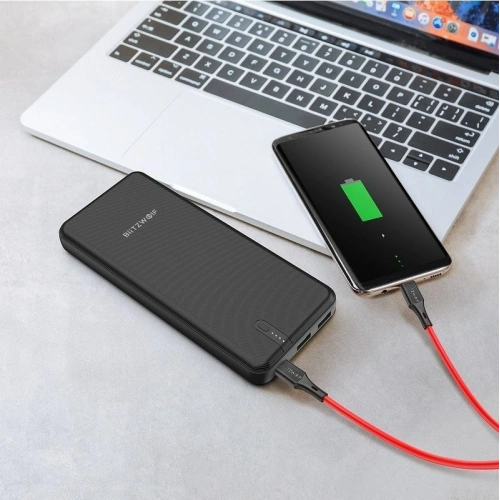 Kup BlitzWolf 0.9m USB-C PD-Kabel BW-TC17 PD3.0 QC4.0 (rot) - BLZ134RED - {ean13} - Sklep Home Screen