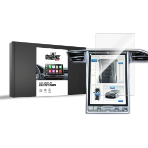 Keramische Folie GrizzGlass CarDisplay Schutz für Tesla Model X 17" 2016-2021