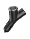 Buy Car Charger Baseus Y Type 2xUSB 3,4A 40W Black - BSU594BLK - {ean13} - Home Screen Store Europe