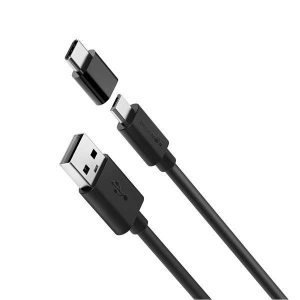 Kabel Micro USB + adapter USB-C BlitzWolf BW-MT1 2A 1,5m