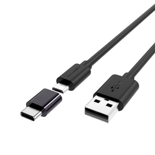 Kup Kabel Micro USB + adapter USB-C BlitzWolf BW-MT1 2A 1,5m - BLZ135 - {ean13} - Sklep Home Screen