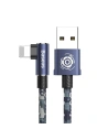 Kup Kabel úhlový Lightning USB Baseus Camouflage 2,4A 1m (modrý) - BSU596BLU - {ean13} - Sklep Home Screen