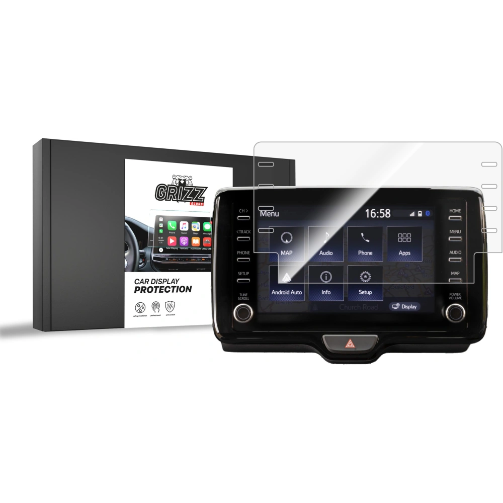 Folia ceramiczna GrizzGlass CarDisplay Protection do Toyota C-HR 8" (2019-2023)