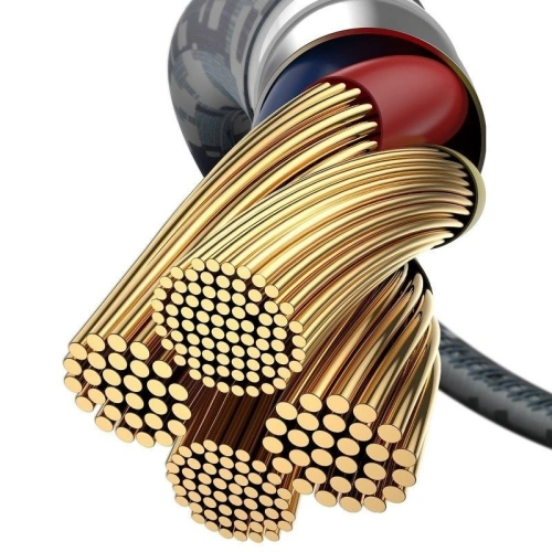 Kup Cablul unghiular Lightning USB Baseus Camouflage 2,4A 1m (albastru) - BSU596BLU - {ean13} - Sklep Home Screen