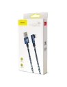 Kup Kabel úhlový Lightning USB Baseus Camouflage 2,4A 1m (modrý) - BSU596BLU - {ean13} - Sklep Home Screen