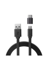 BlitzWolf Micro-USB-Kabel + USB-C-Adapter BW-MT2 2A 1m