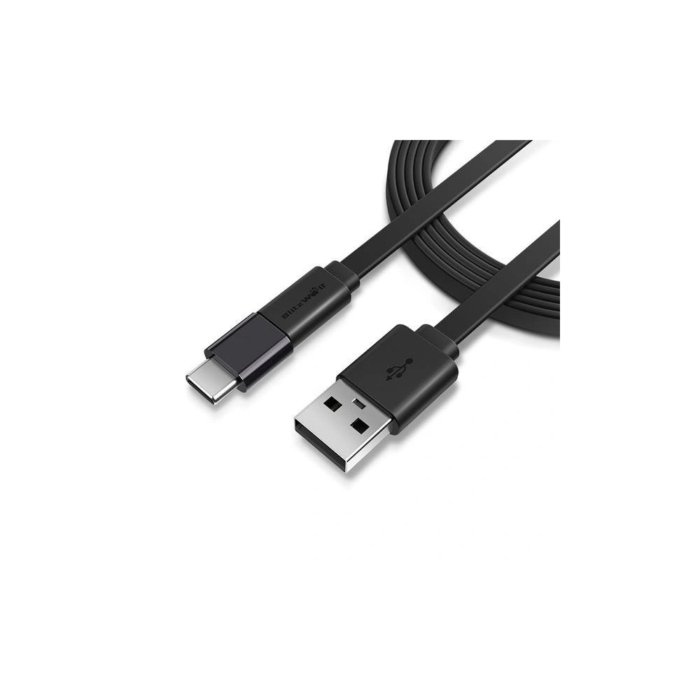 Kabel Micro USB + adapter USB-C BlitzWolf BW-MT2 2A 1m