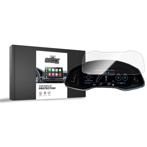 Buy Ceramic GrizzGlass CarDisplay Protection Audi A6 C8 Virtual Cockpit 12,3" 2018 - GRZ7858 - {ean13} - Home Screen Store Europe