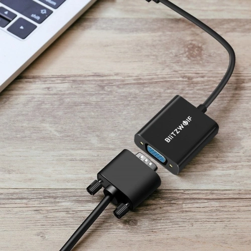 Buy Adapter USB-C to VGA Blitzwolf BW-TH1 - BLZ139 - {ean13} - Home Screen Store Europe