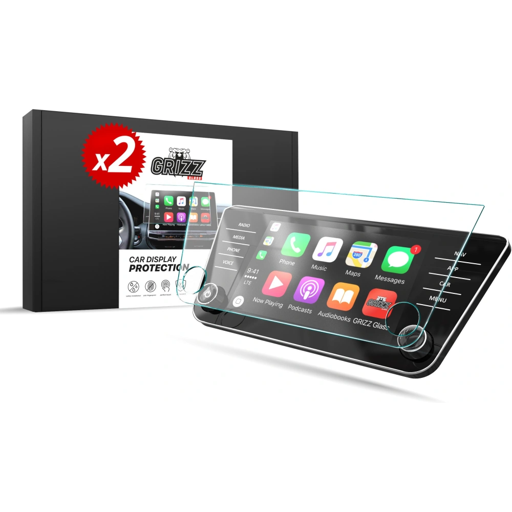 Folia ceramiczna GrizzGlass CarDisplay Protection do Skoda Superb 3 8" Amundsen/Bolero [2w1]