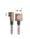 Kup Cablul unghiular Lightning USB Baseus Camouflage 1,5A 2m (cafea) - BSU601BR - {ean13} - Sklep Home Screen