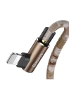 Kup Cablul unghiular Lightning USB Baseus Camouflage 1,5A 2m (cafea) - BSU601BR - {ean13} - Sklep Home Screen