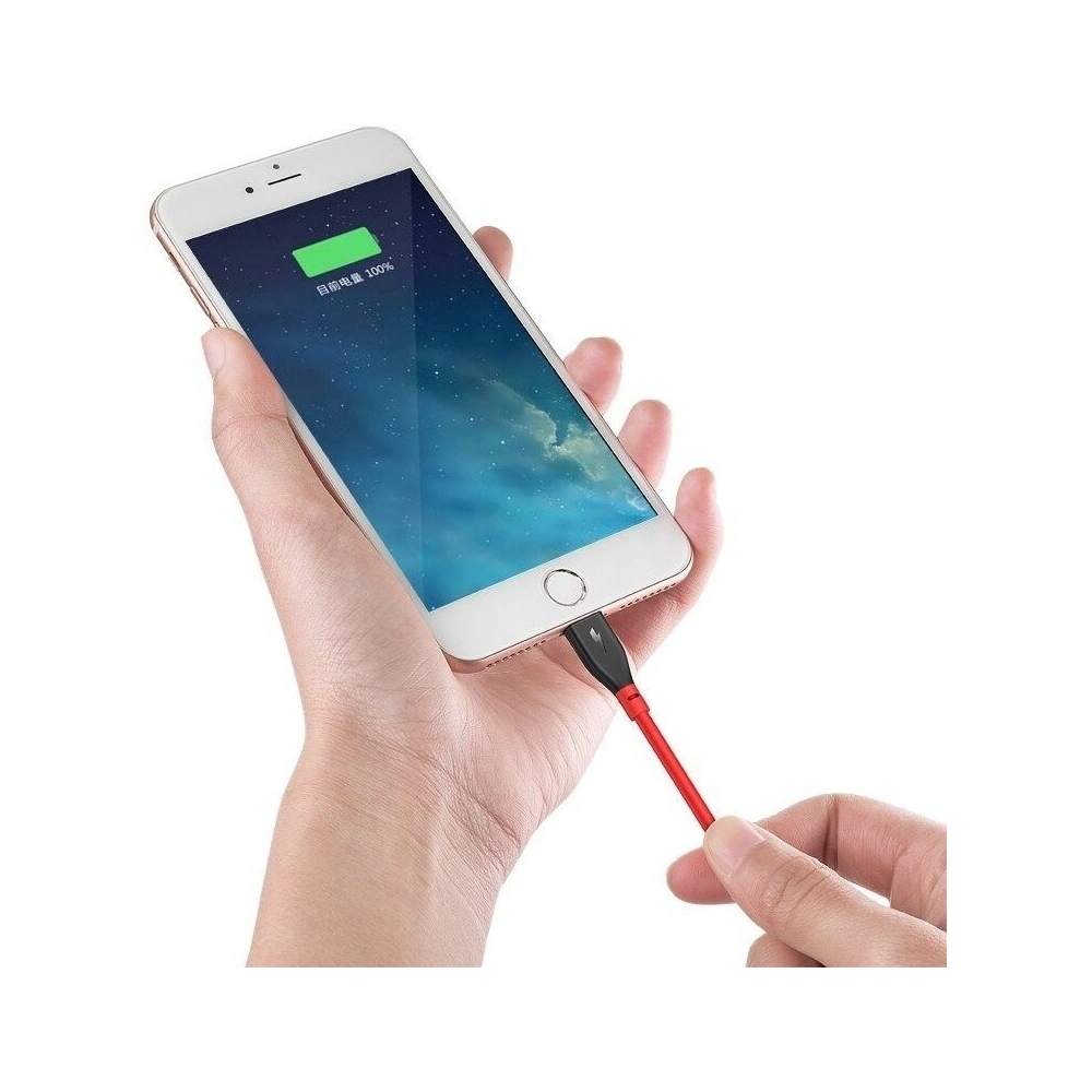 Kabel Lightning BlitzWolf BW-MF11 0.3m (czerwony)