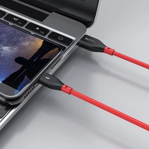 Buy Lightning Cable BlitzWolf BW-MF11 0.91m Red - BLZ144RED - {ean13} - Home Screen Store Europe