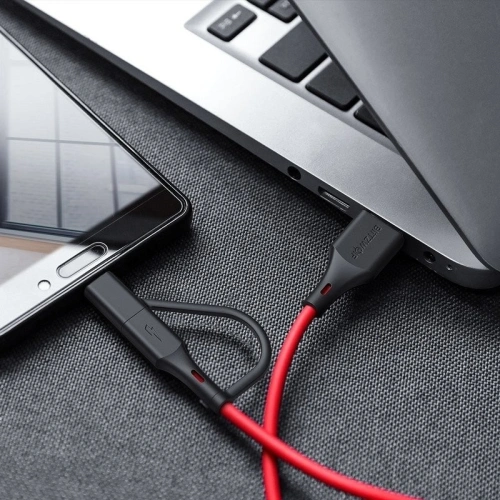 Kup BlitzWolf Micro-USB-Kabel + USB-C-Adapter BW-MT3 3A 0,91m - BLZ145 - {ean13} - Sklep Home Screen