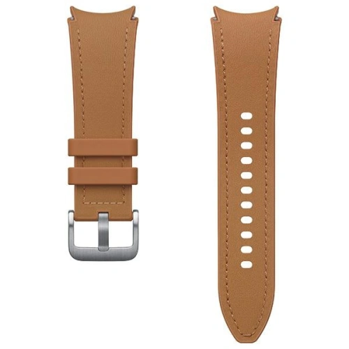 Kup Pasek Hybrid Eco-Leather Band Samsung ET-SHR95SDEGEU Galaxy Watch6 20mm S / M velbloudí - SMG998 - {ean13} - Sklep Home Screen