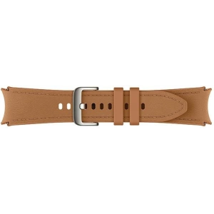 Kup Pasek Hybrid Eco-Leather Band Samsung ET-SHR95SDEGEU Galaxy Watch6 20mm S / M camel - SMG998 - {ean13} - Sklep Home Screen