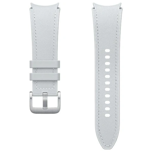 Kup Hybrid Eco-Lederband Samsung ET-SHR95SSEGEU Galaxy Watch6 20mm S / M silber/silver - SMG1000 - {ean13} - Sklep Home Screen