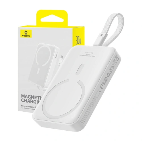 Kup Powerbank mit Magnet Baseus Magnetic Mini USB-C 10000mAh 30W MagSafe (weiß) - BSU4809 - {ean13} - Sklep Home Screen