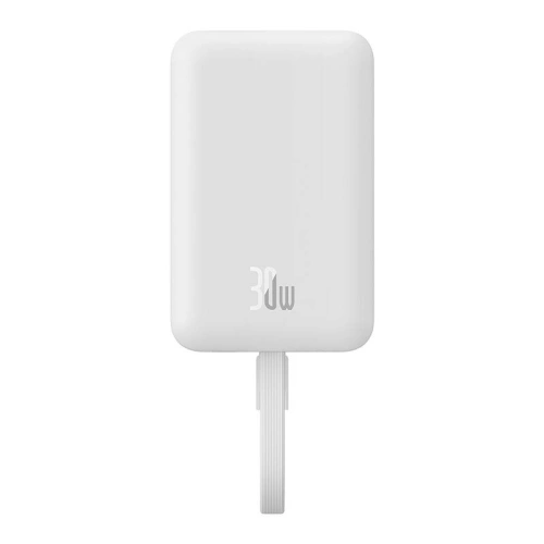 Buy Baseus Magnetic Mini USB-C Powerbank 10000mAh 30W MagSafe (white) - BSU4809 - {ean13} - Home Screen Store Europe