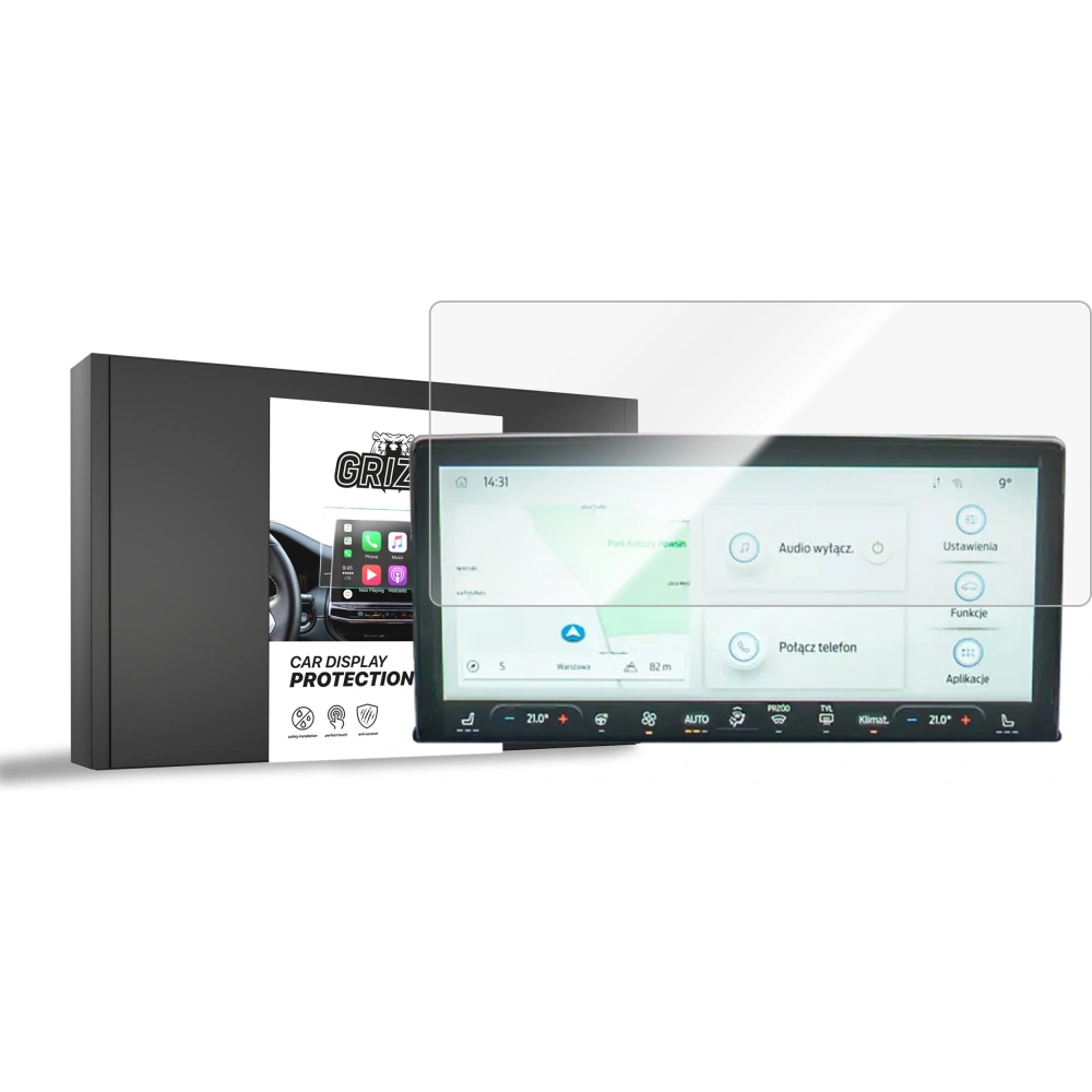 Folia ceramiczna GrizzGlass CarDisplay Protection do Ford Focus 4 13" 2018-2025