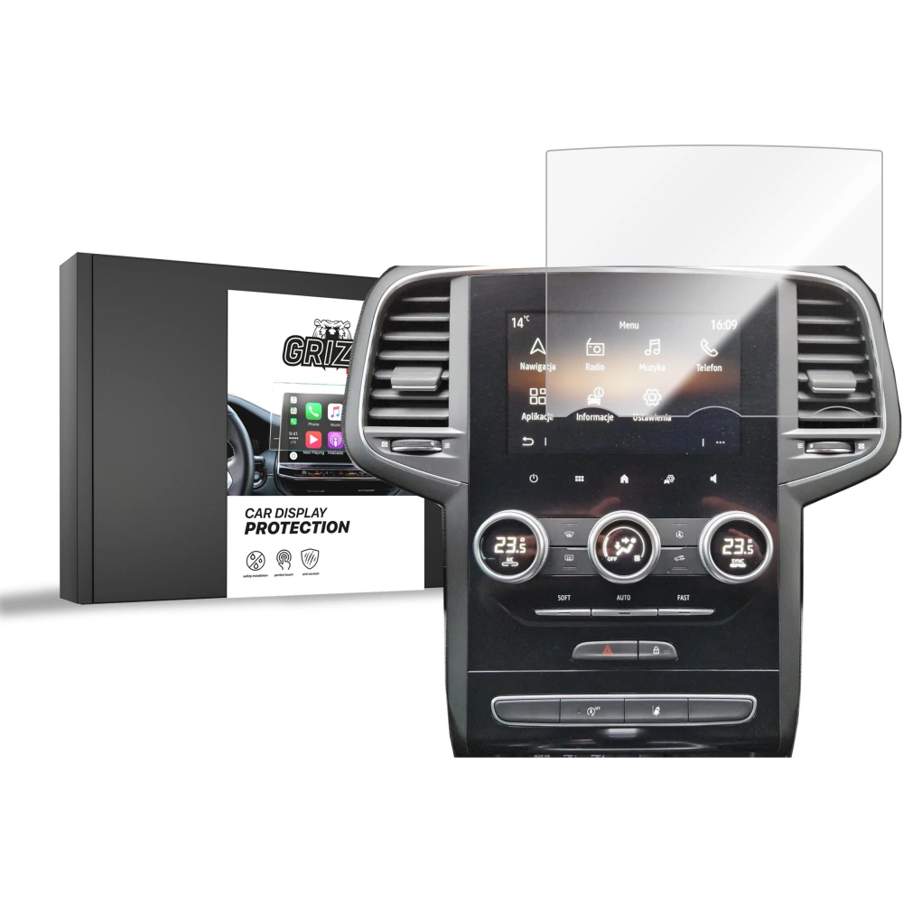 Folia ceramiczna GrizzGlass CarDisplay Protection do Renault Megane (2020-2024)
