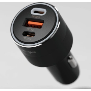 Kup Ładowarka samochodowa Ringke 3-port USB-A QC, 2xUSB-C PD Car Charger 30W Black - RGK1907 - {ean13} - Sklep Home Screen