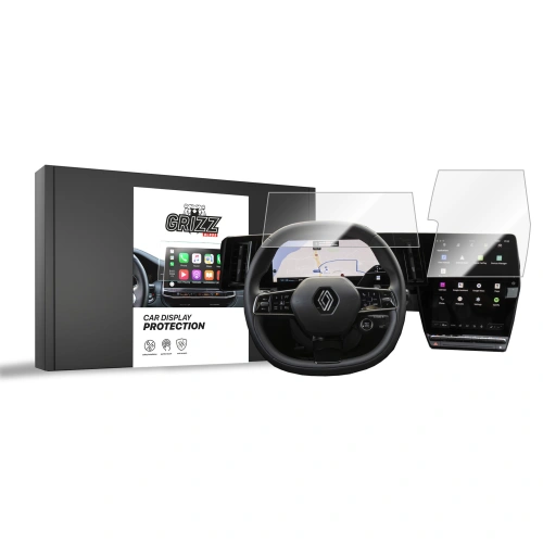 Kup Kerámia fólia GrizzGlass CarDisplay Protection Renault Megane E-Tech 12” 2022-hez [2w1] - GRZ7974 - {ean13} - Sklep Home Screen