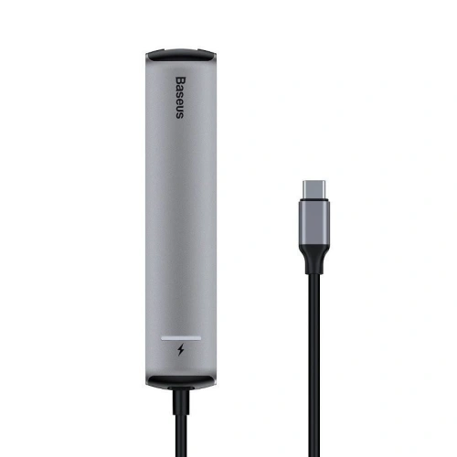 Kup Adapter HUB 6w1 Baseus USB-C-ról 3x USB 3.0 + HDMI + RJ45 + USB-C PD-re - BSU607 - {ean13} - Sklep Home Screen
