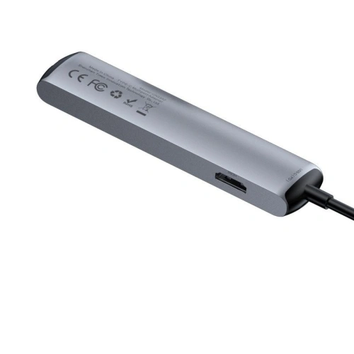 Kup Baseus Adapter HUB 6in1 USB-C auf 3x USB 3.0 + HDMI + RJ45 + USB-C PD - BSU607 - {ean13} - Sklep Home Screen