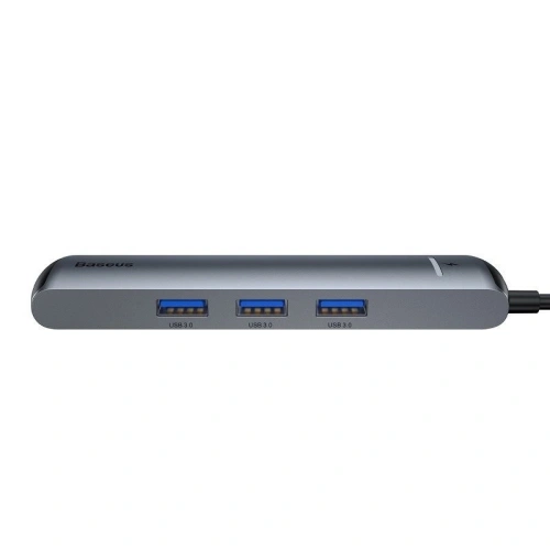 Kup Baseus Adapter HUB 6in1 USB-C auf 3x USB 3.0 + HDMI + RJ45 + USB-C PD - BSU607 - {ean13} - Sklep Home Screen