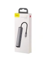 Kup Adapter HUB 6w1 Baseus USB-C-ról 3x USB 3.0 + HDMI + RJ45 + USB-C PD-re - BSU607 - {ean13} - Sklep Home Screen
