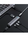 Kup Adapter HUB 6w1 Baseus USB-C-ról 3x USB 3.0 + HDMI + RJ45 + USB-C PD-re - BSU607 - {ean13} - Sklep Home Screen