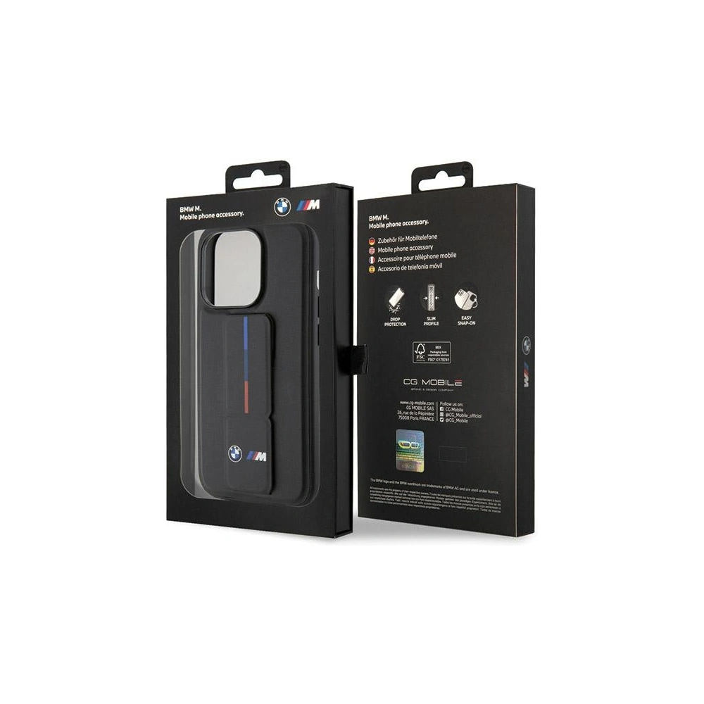 Etui BMW BMHCP15L22GSLK Apple iPhone 15 Pro hardcase Grip Hot Stamp czarny/black