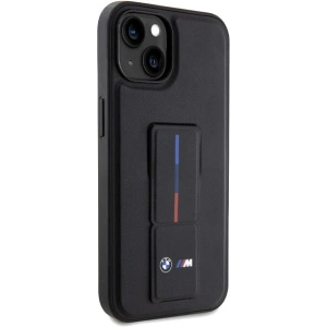 Kup Etui BMW BMHCP15S22GSLK Apple iPhone 15 hardcase Grip Hot Stamp czarny/black - BMW585 - {ean13} - Sklep Home Screen