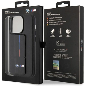Kup Etui BMW BMHCP15X22GSLK Apple iPhone 15 Pro Max hardcase Grip Hot Stamp czarny/black - BMW586 - {ean13} - Sklep Home Screen