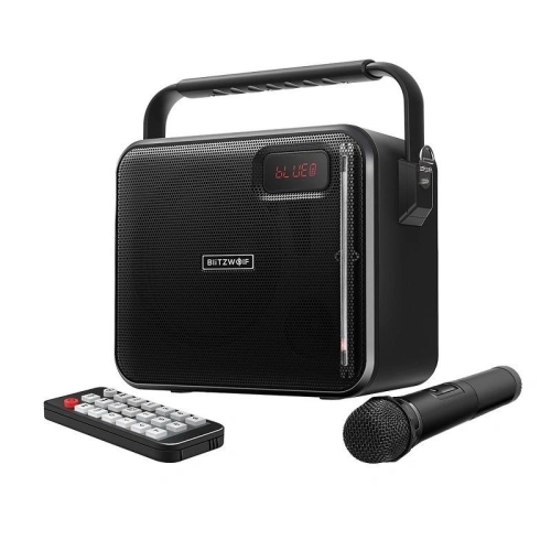 Kup BlitzWolf Bluetooth Karaoke-Lautsprecher BW-KS1 mit drahtlosem Mikrofon - BLZ148 - {ean13} - Sklep Home Screen