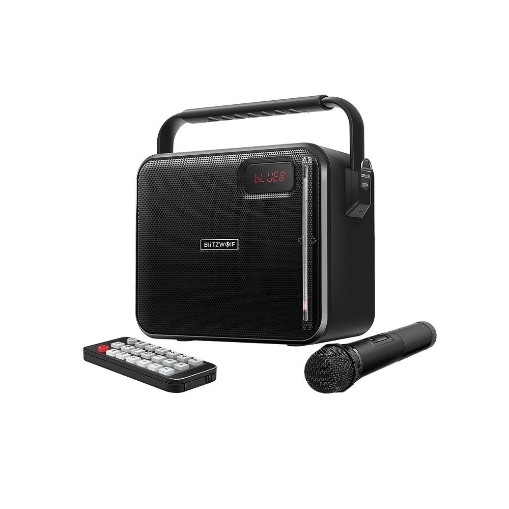 Głośnik Bluetooth karaoke BlitzWolf BW-KS1 z mikrofonem bezprzewodowym