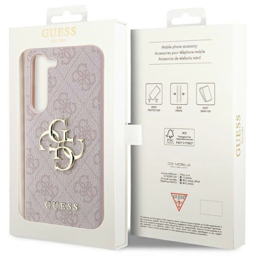 Kup Guess Samsung Husă GUHCS23FE4GMGPI Galaxy S23 FE hardcase 4G Big Metal Logo roz/roz - GUE3134 - {ean13} - Sklep Home Screen