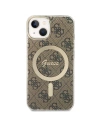 Kup Etui Guess GUHMP13MH4STW Apple iPhone 13 / 14 / 15 hardcase 4G MagSafe hnědý/brown - GUE3135 - {ean13} - Sklep Home Screen