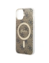 Kup Etui Guess GUHMP13MH4STW Apple iPhone 13 / 14 / 15 hardcase 4G MagSafe hnědý/brown - GUE3135 - {ean13} - Sklep Home Screen