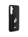 Kup Case Karl Lagerfeld KLHCS23FEGSAKCPK Samsung Galaxy S23 FE Hardcase Gripstand Saffiano Karl&Choupette Pins schwarz/black - KLD1862 - {ean13} - Sklep Home Screen