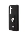 Kup Case Karl Lagerfeld KLHCS23FEGSAKCPK Samsung Galaxy S23 FE Hardcase Gripstand Saffiano Karl&Choupette Pins schwarz/black - KLD1862 - {ean13} - Sklep Home Screen