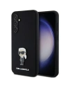 Etui Karl Lagerfeld KLHCS23FEMHKNPK Samsung Galaxy S23 FE Silicone Ikonik Metal Pin černý/black